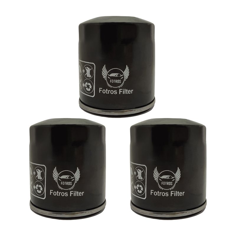 فیلتر روغن فطرس مدل ffo 7132 مناسب برای مزدا وانت کارا بسته 3 عددی